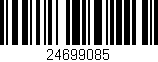 Código de barras (EAN, GTIN, SKU, ISBN): '24699085'