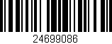Código de barras (EAN, GTIN, SKU, ISBN): '24699086'
