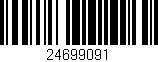 Código de barras (EAN, GTIN, SKU, ISBN): '24699091'