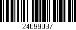 Código de barras (EAN, GTIN, SKU, ISBN): '24699097'