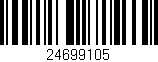 Código de barras (EAN, GTIN, SKU, ISBN): '24699105'