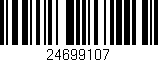 Código de barras (EAN, GTIN, SKU, ISBN): '24699107'