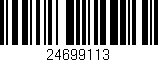 Código de barras (EAN, GTIN, SKU, ISBN): '24699113'