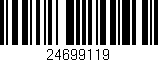 Código de barras (EAN, GTIN, SKU, ISBN): '24699119'