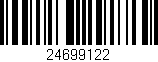 Código de barras (EAN, GTIN, SKU, ISBN): '24699122'