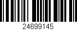 Código de barras (EAN, GTIN, SKU, ISBN): '24699145'