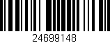 Código de barras (EAN, GTIN, SKU, ISBN): '24699148'