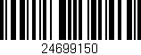 Código de barras (EAN, GTIN, SKU, ISBN): '24699150'