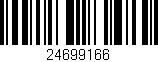 Código de barras (EAN, GTIN, SKU, ISBN): '24699166'