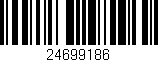 Código de barras (EAN, GTIN, SKU, ISBN): '24699186'