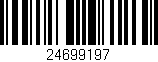 Código de barras (EAN, GTIN, SKU, ISBN): '24699197'