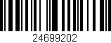 Código de barras (EAN, GTIN, SKU, ISBN): '24699202'