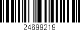 Código de barras (EAN, GTIN, SKU, ISBN): '24699219'