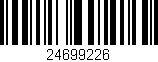 Código de barras (EAN, GTIN, SKU, ISBN): '24699226'