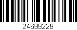 Código de barras (EAN, GTIN, SKU, ISBN): '24699229'