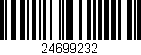 Código de barras (EAN, GTIN, SKU, ISBN): '24699232'