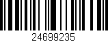 Código de barras (EAN, GTIN, SKU, ISBN): '24699235'