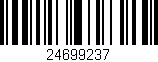 Código de barras (EAN, GTIN, SKU, ISBN): '24699237'