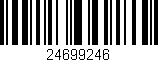 Código de barras (EAN, GTIN, SKU, ISBN): '24699246'