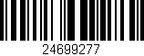 Código de barras (EAN, GTIN, SKU, ISBN): '24699277'