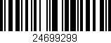 Código de barras (EAN, GTIN, SKU, ISBN): '24699299'