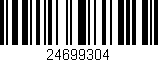 Código de barras (EAN, GTIN, SKU, ISBN): '24699304'