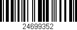 Código de barras (EAN, GTIN, SKU, ISBN): '24699352'