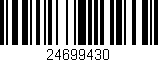 Código de barras (EAN, GTIN, SKU, ISBN): '24699430'