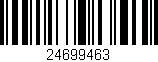 Código de barras (EAN, GTIN, SKU, ISBN): '24699463'