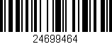 Código de barras (EAN, GTIN, SKU, ISBN): '24699464'