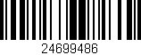 Código de barras (EAN, GTIN, SKU, ISBN): '24699486'