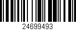 Código de barras (EAN, GTIN, SKU, ISBN): '24699493'