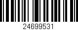 Código de barras (EAN, GTIN, SKU, ISBN): '24699531'
