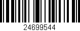Código de barras (EAN, GTIN, SKU, ISBN): '24699544'