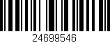 Código de barras (EAN, GTIN, SKU, ISBN): '24699546'