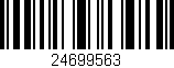 Código de barras (EAN, GTIN, SKU, ISBN): '24699563'