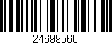 Código de barras (EAN, GTIN, SKU, ISBN): '24699566'