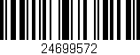 Código de barras (EAN, GTIN, SKU, ISBN): '24699572'