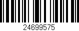 Código de barras (EAN, GTIN, SKU, ISBN): '24699575'