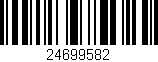 Código de barras (EAN, GTIN, SKU, ISBN): '24699582'