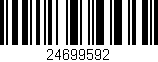 Código de barras (EAN, GTIN, SKU, ISBN): '24699592'