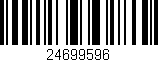 Código de barras (EAN, GTIN, SKU, ISBN): '24699596'