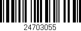 Código de barras (EAN, GTIN, SKU, ISBN): '24703055'