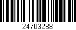 Código de barras (EAN, GTIN, SKU, ISBN): '24703288'