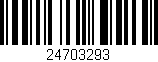 Código de barras (EAN, GTIN, SKU, ISBN): '24703293'