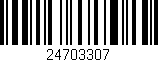 Código de barras (EAN, GTIN, SKU, ISBN): '24703307'