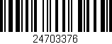 Código de barras (EAN, GTIN, SKU, ISBN): '24703376'