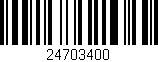 Código de barras (EAN, GTIN, SKU, ISBN): '24703400'