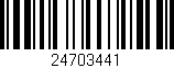 Código de barras (EAN, GTIN, SKU, ISBN): '24703441'