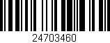 Código de barras (EAN, GTIN, SKU, ISBN): '24703460'